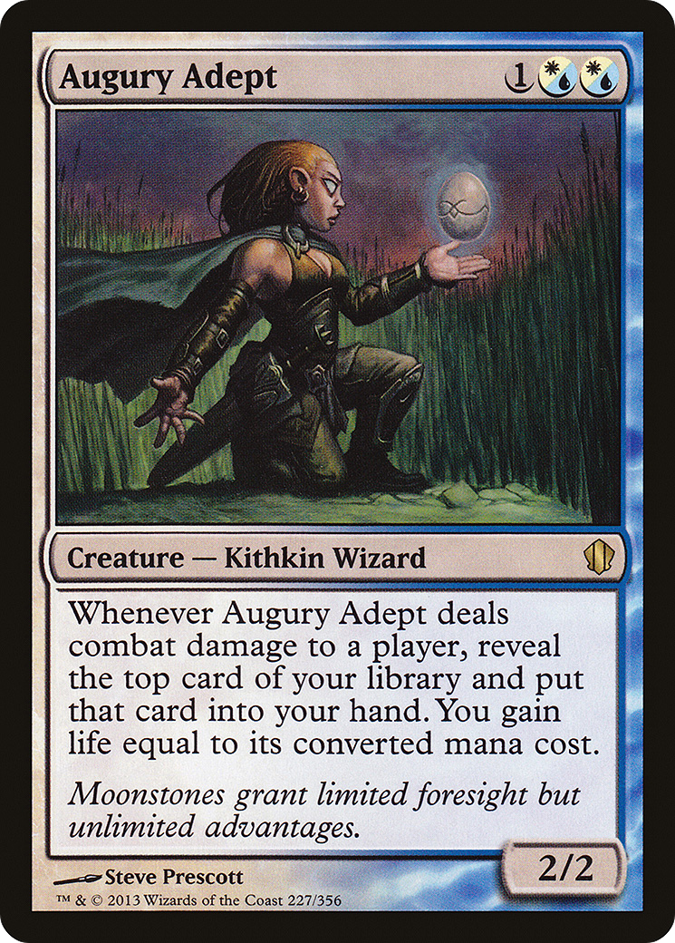 {R} Augury Adept [Commander 2013][C13 227]
