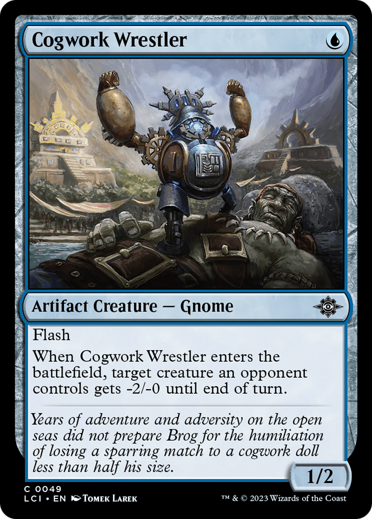 {@C} Cogwork Wrestler [The Lost Caverns of Ixalan][LCI 049]