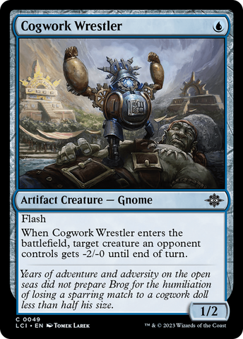 {@C} Cogwork Wrestler [The Lost Caverns of Ixalan][LCI 049]