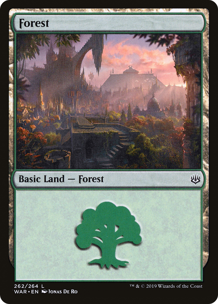 {B}[WAR 262] Forest (262) [War of the Spark]