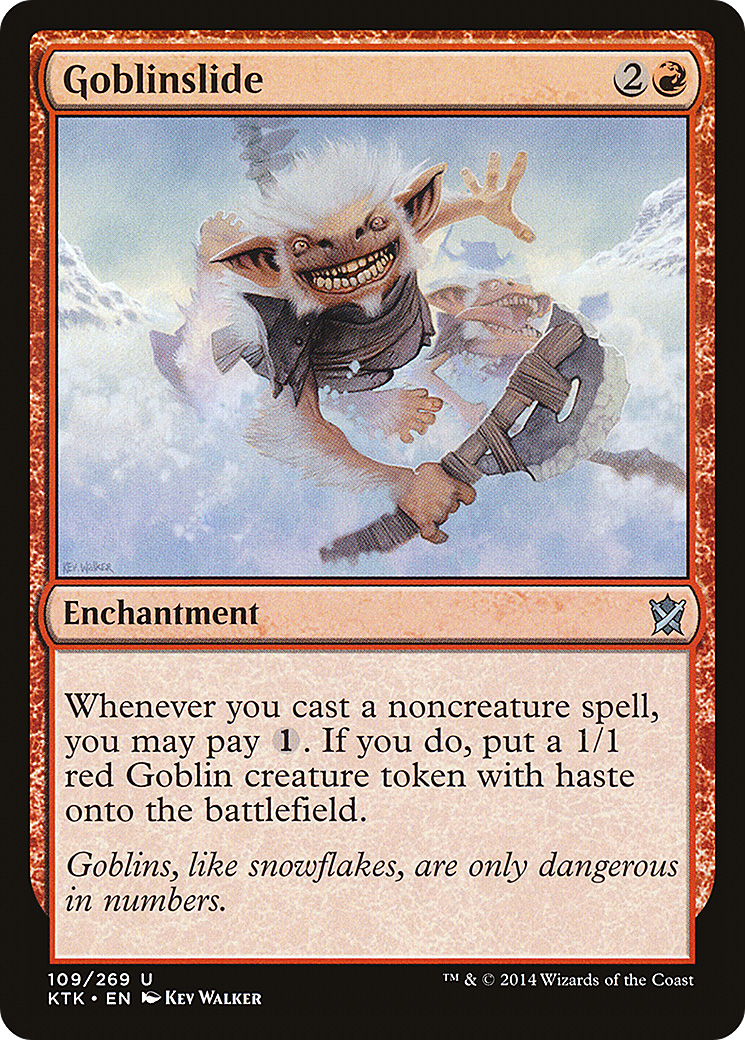 {C} Goblinslide [Khans of Tarkir][KTK 109]