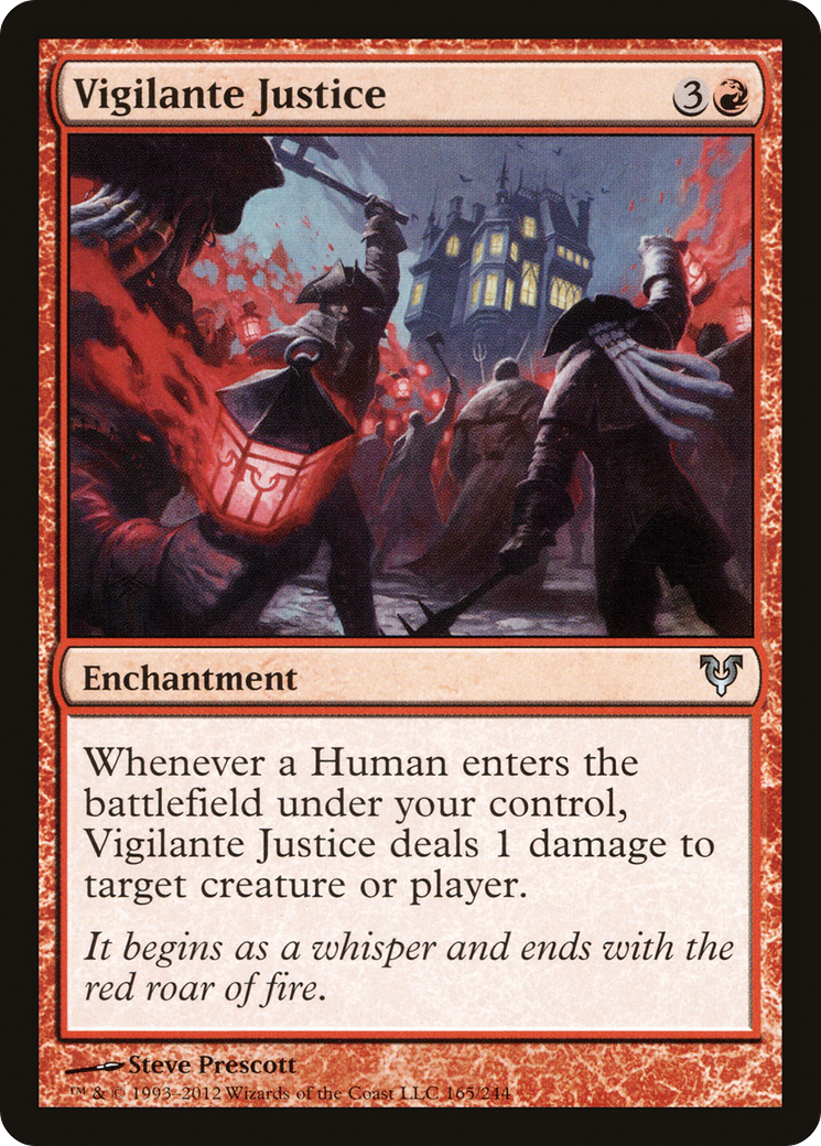 {C} Vigilante Justice [Avacyn Restored][AVR 165]