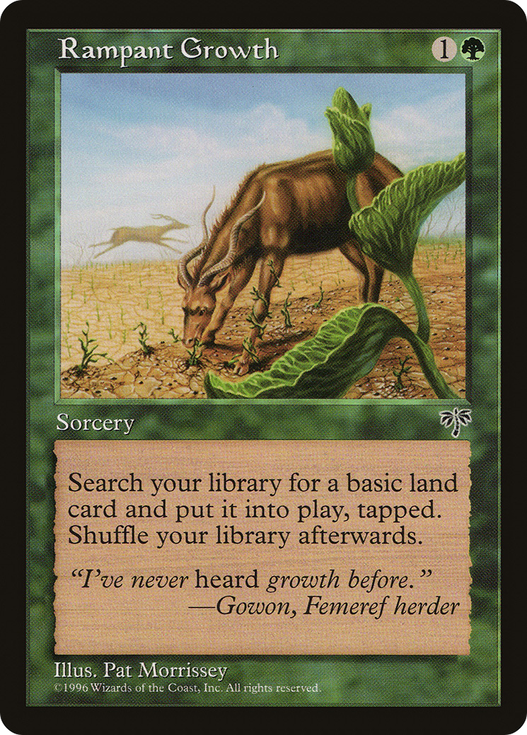 {C} Rampant Growth [Mirage][MIR 235]