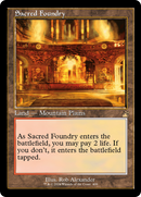 {R} Sacred Foundry (Retro) [Ravnica Remastered][RVR 409]