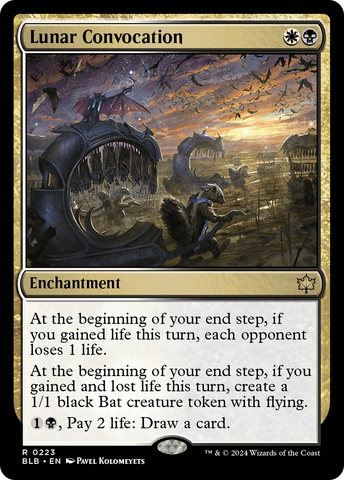 {@R} Lunar Convocation [Bloomburrow][BLB 223]