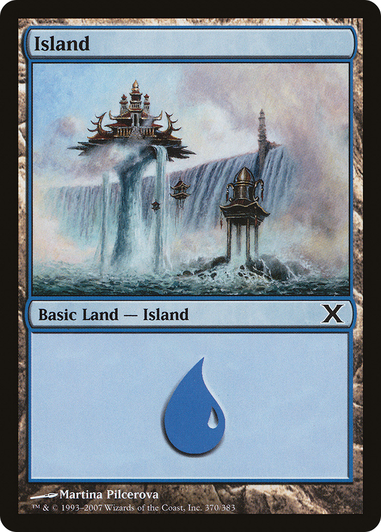 {B}[10E 370] Island (370) [Tenth Edition]