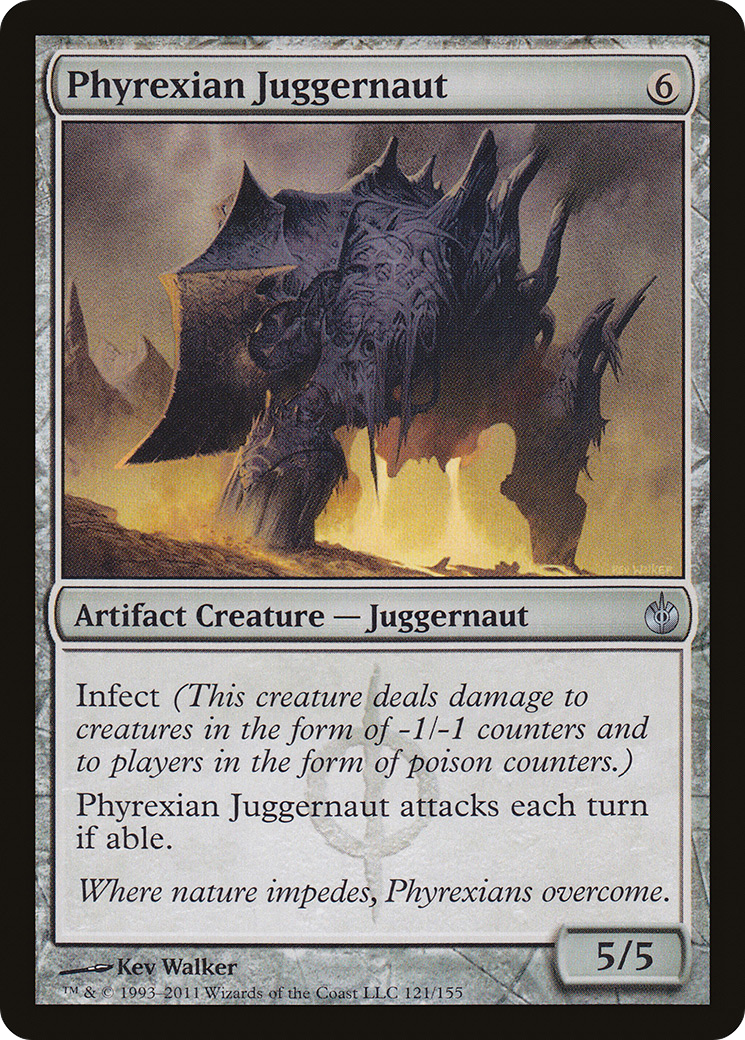 {C} Phyrexian Juggernaut [Mirrodin Besieged][MBS 121]