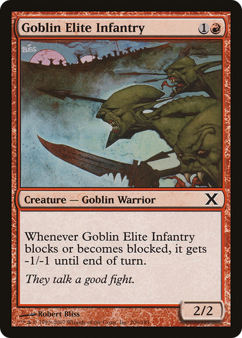 {C} Goblin Elite Infantry [Tenth Edition][10E 206]