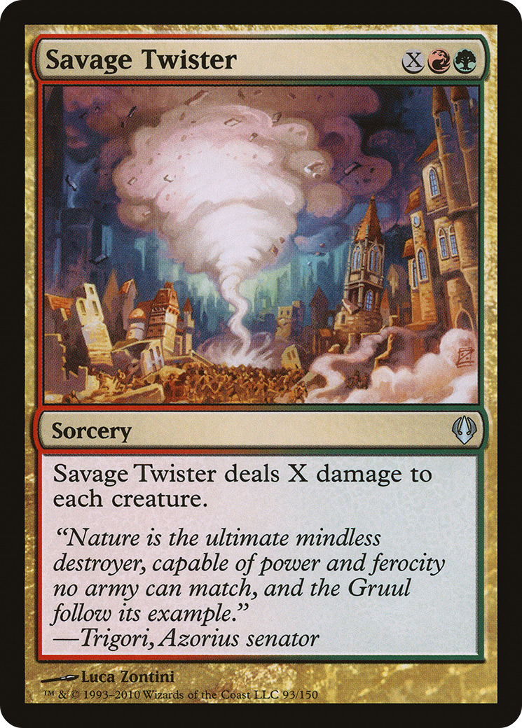 {C} Savage Twister [Archenemy][ARC 093]