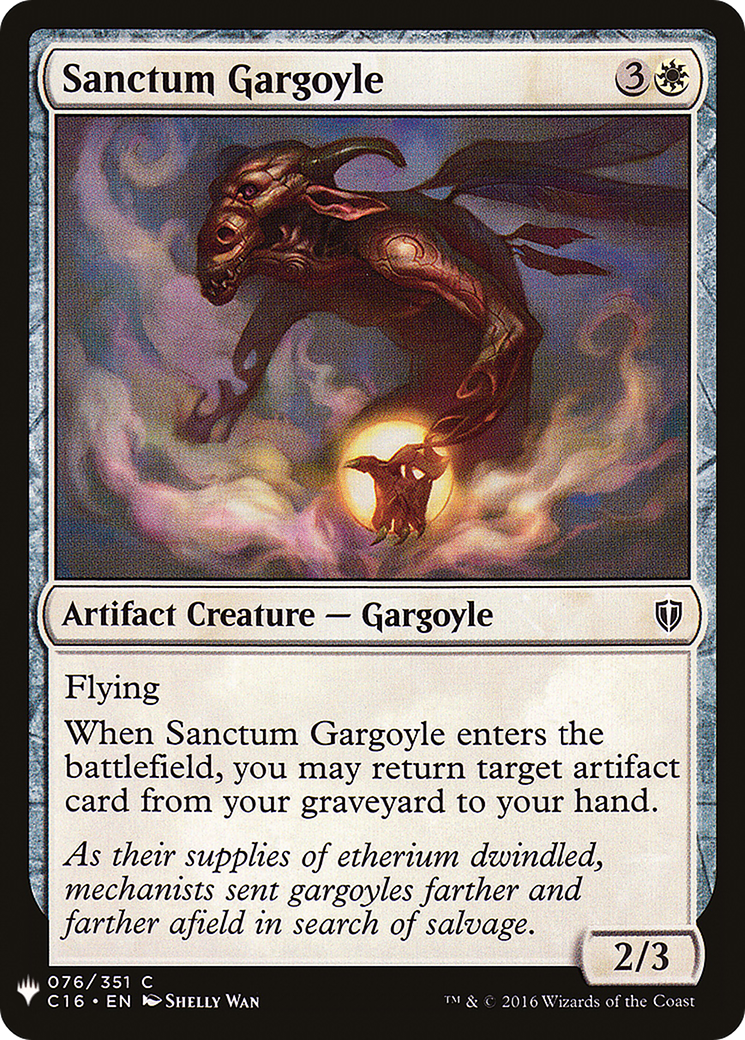 {C} Sanctum Gargoyle [Mystery Booster][LS C16 076]