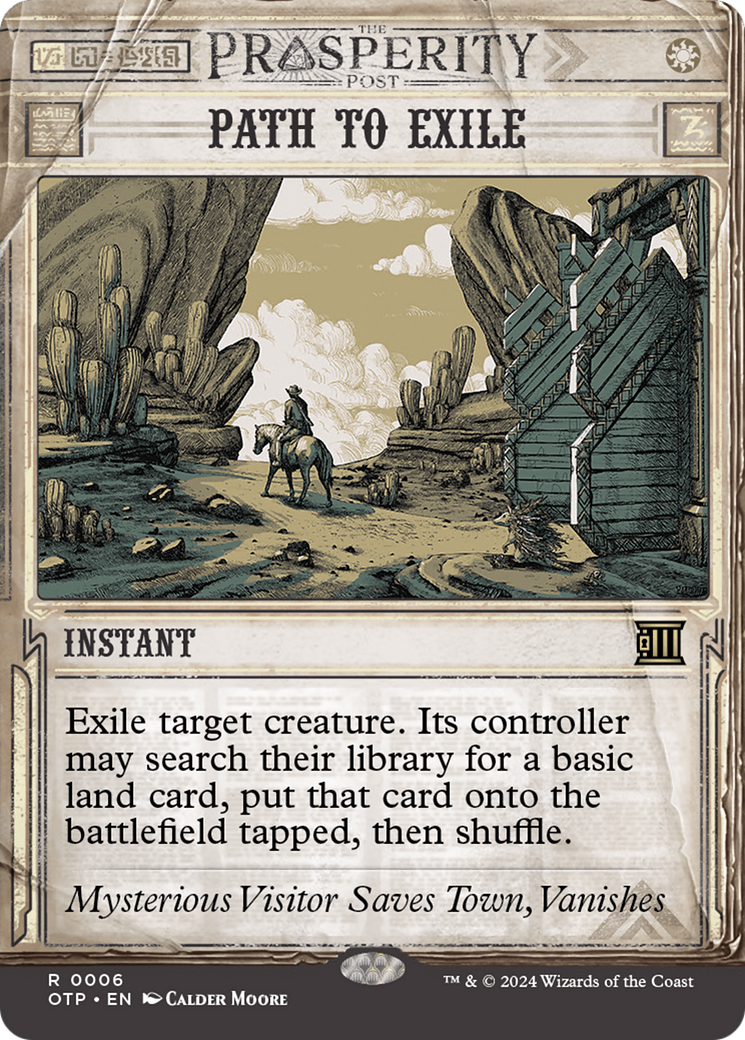 {R} Path to Exile [Outlaws of Thunder Junction: Breaking News][OTP 006]