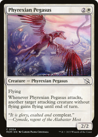 {C} Phyrexian Pegasus [March of the Machine][MOM 324]