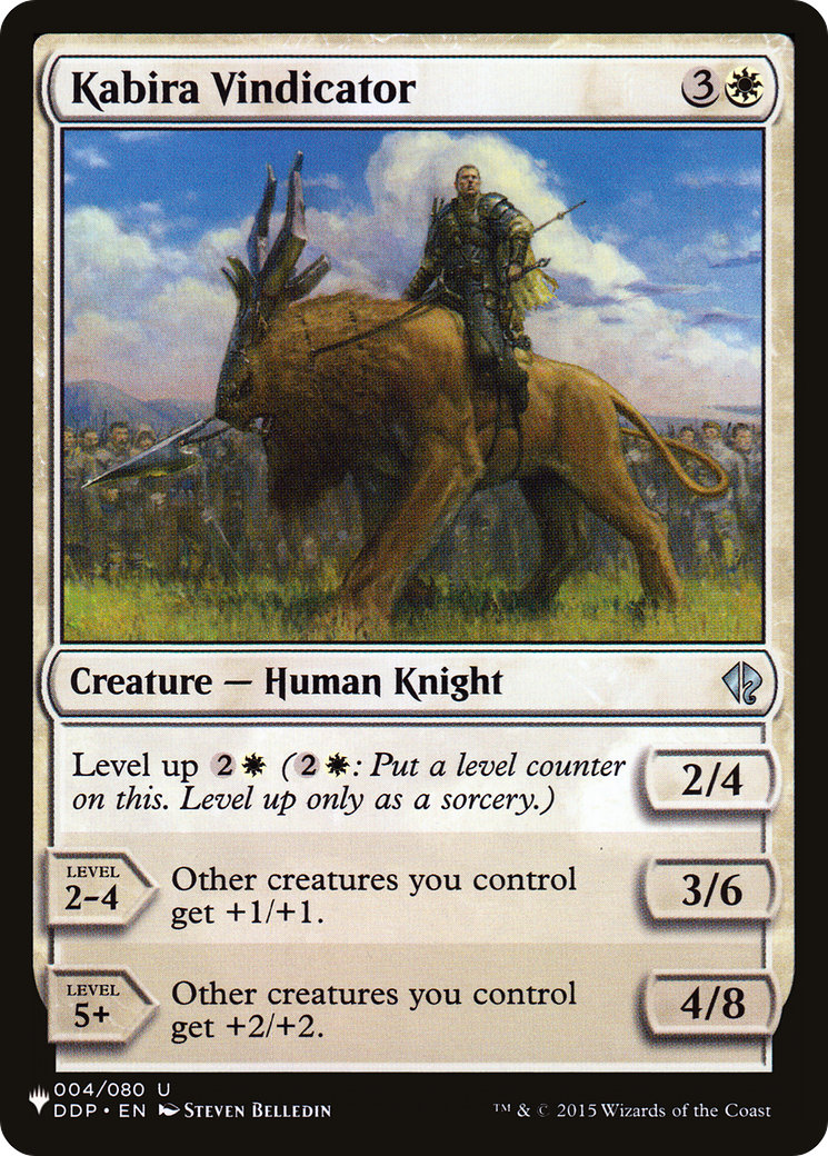 Kabira Vindicator [LIST 004/080]