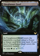 {R} Vineglimmer Snarl (Extended Art) [Strixhaven: School of Mages][STX 365]