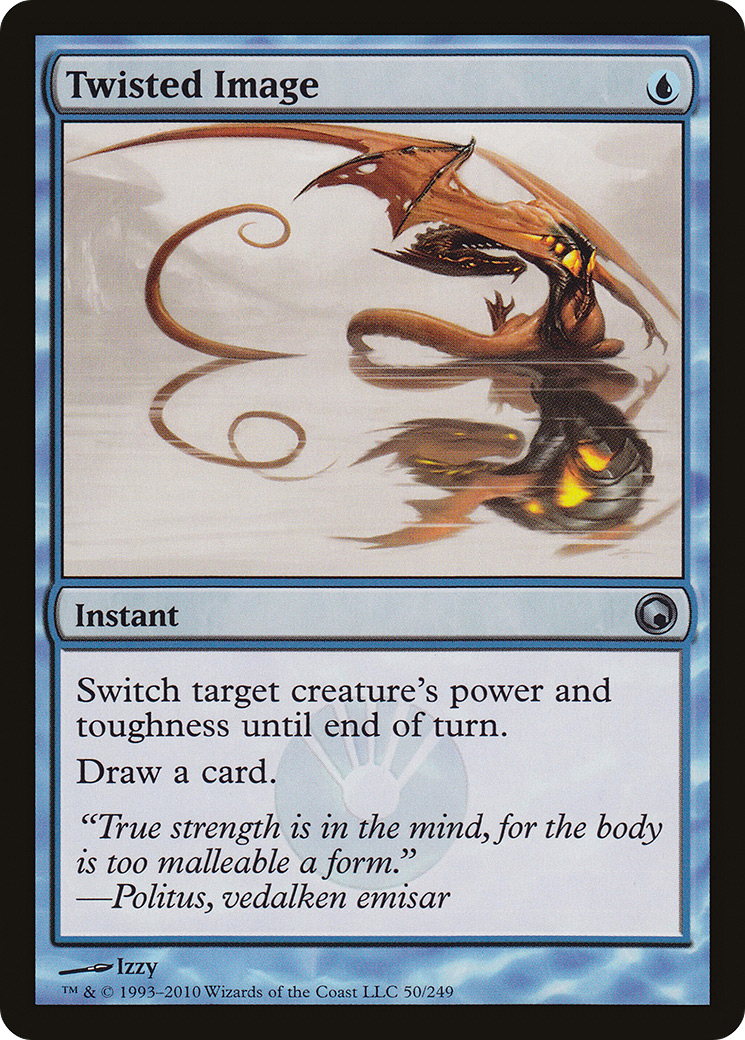 {C} Twisted Image [Scars of Mirrodin][SOM 050]