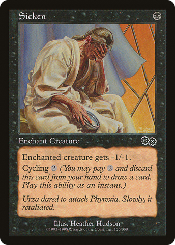 {C} Sicken [Urza's Saga][USG 156]