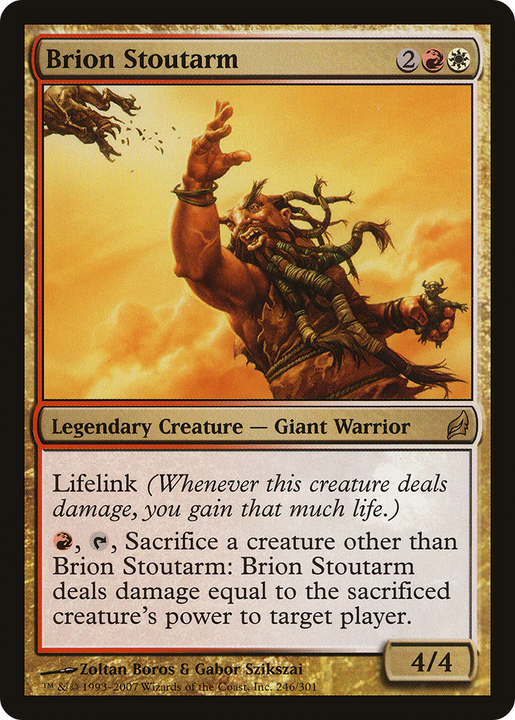 {R} Brion Stoutarm [Lorwyn][LRW 246] - Misty Mountain Games