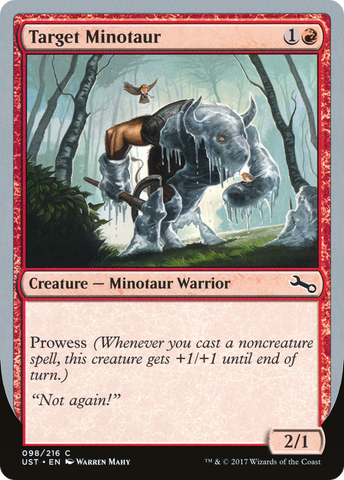 {C} Target Minotaur (Ice Art) [Unstable][UST 98A]