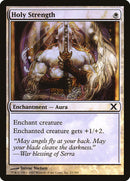 {C} Holy Strength (Premium Foil) [Tenth Edition][FP 10E 022]