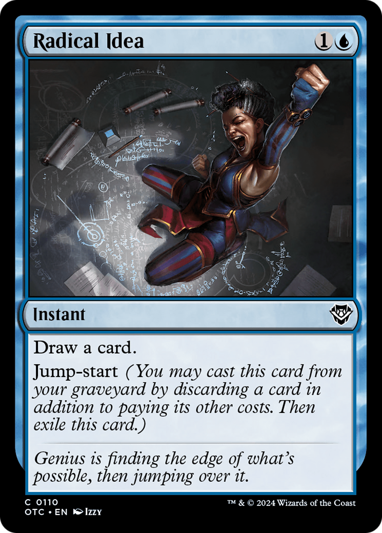 {C} Radical Idea [Outlaws of Thunder Junction Commander][OTC 110]