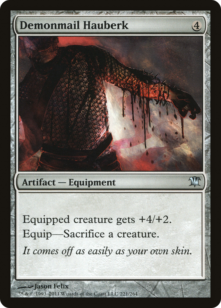 {C} Demonmail Hauberk [Innistrad][ISD 221]