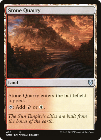 {C} Stone Quarry [Commander Legends][CMR 495]
