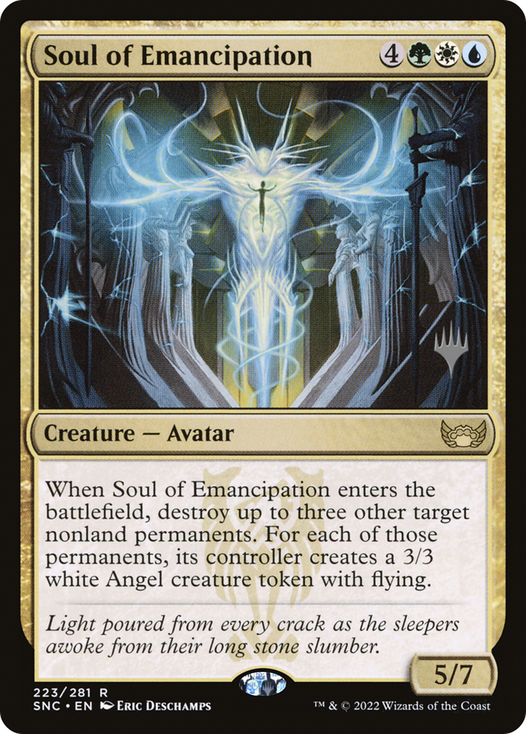 {R} Soul of Emancipation (Promo Pack) [Streets of New Capenna Promos][PP SNC 223]