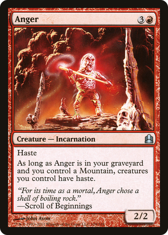 {C} Anger [Commander 2011][CMD 109]