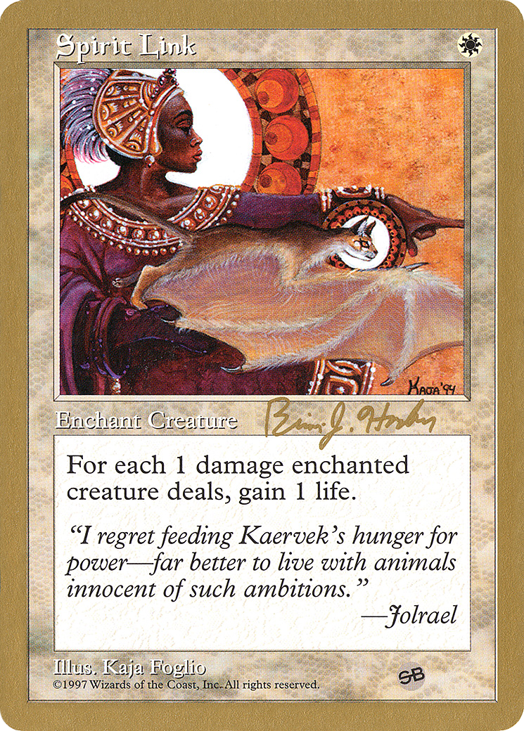 {C} Spirit Link (Brian Hacker) (SB) [World Championship Decks 1998][GB WC98 BH64SB]