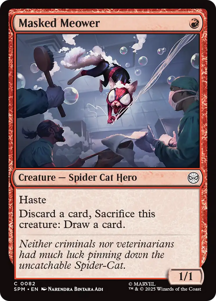 {@@ SPE C} Masked Meower [Marvel's Spider-Man] [SPM 082]
