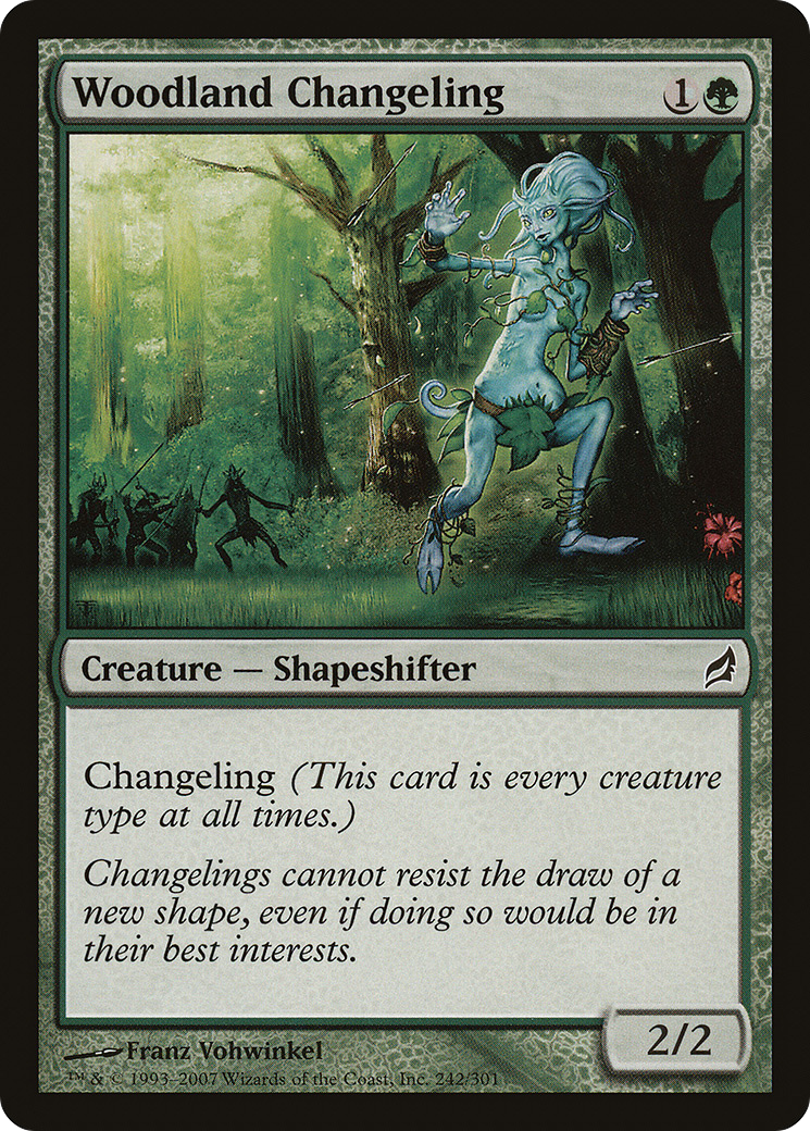{C} Woodland Changeling [Lorwyn][LRW 242]