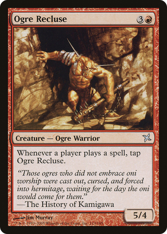 {C} Ogre Recluse [Betrayers of Kamigawa][BOK 113]