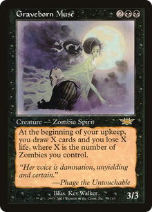 {R} Graveborn Muse [Legions][LGN 073]