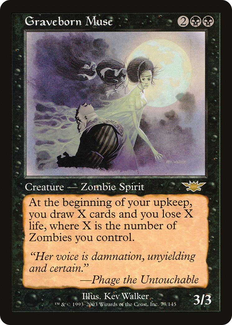 {R} Graveborn Muse [Legions][LGN 073]