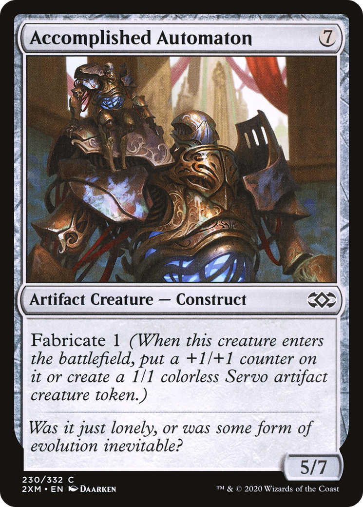{C} Accomplished Automaton [Double Masters][2XM 230]