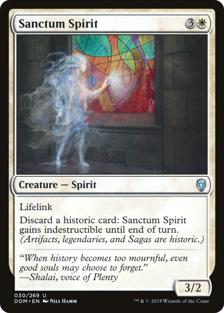 {C} Sanctum Spirit [Dominaria][DOM 030]