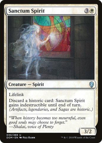 {C} Sanctum Spirit [Dominaria][DOM 030]