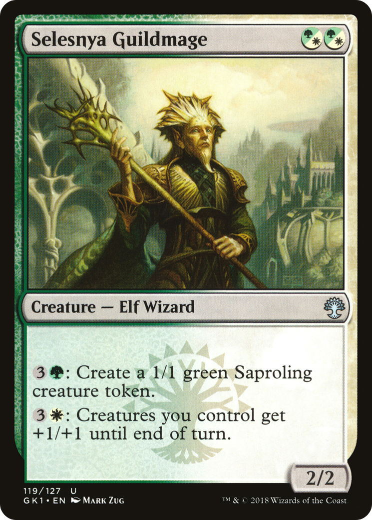 {C} Selesnya Guildmage [Guilds of Ravnica Guild Kit][GK1 119]