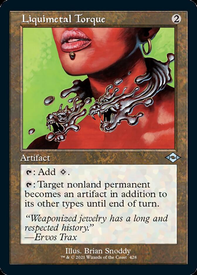 {C} Liquimetal Torque (Retro Foil Etched) [Modern Horizons 2][RF ET MH2 428]