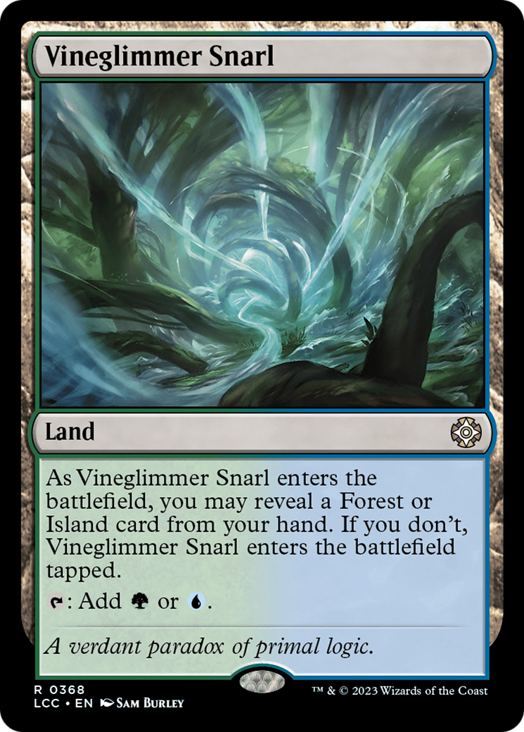 {R} Vineglimmer Snarl [The Lost Caverns of Ixalan Commander][LCC 368]