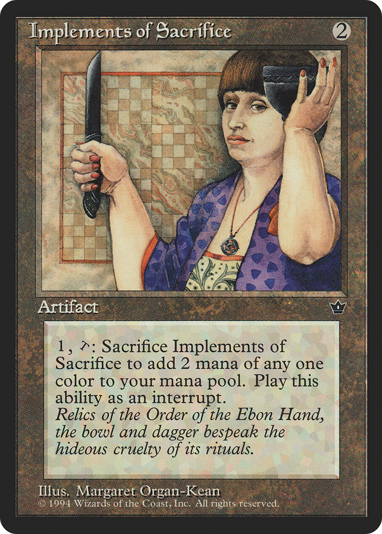 {R} Implements of Sacrifice [Fallen Empires][FEM 088]