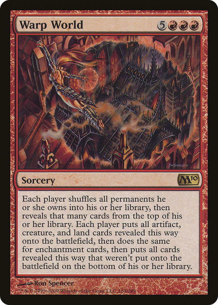 {R} Warp World [Magic 2010][M10 163] - Misty Mountain Games