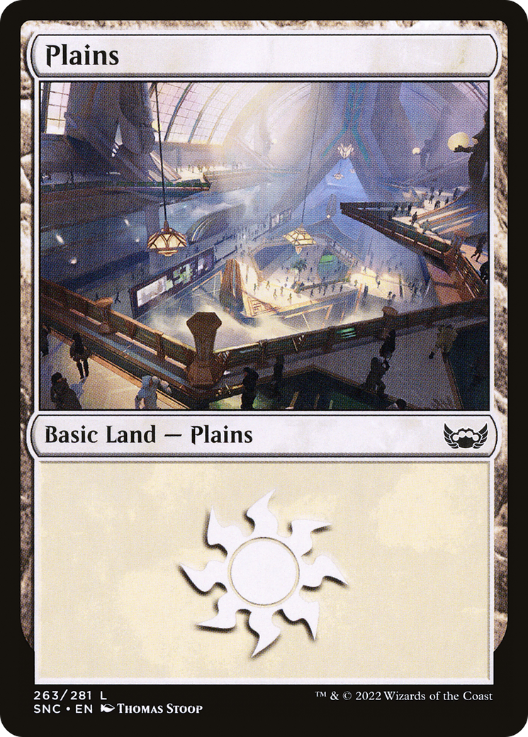 {B}[SNC 263] Plains (263) [Streets of New Capenna]