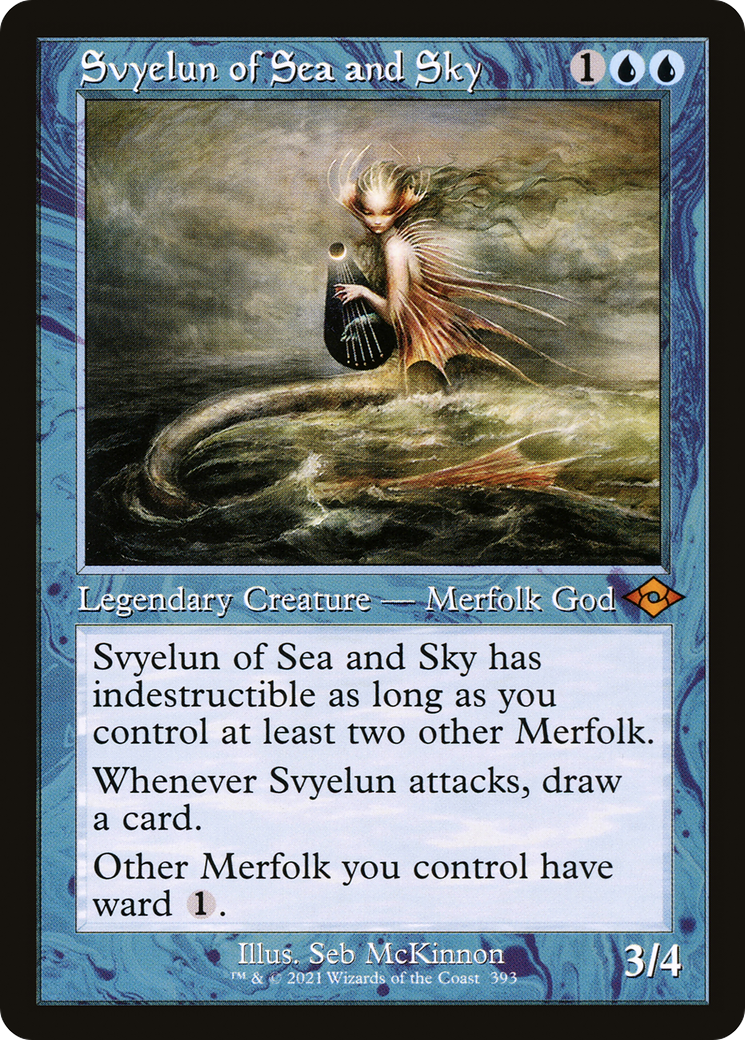 {R} Svyelun of Sea and Sky (Retro Frame) [Modern Horizons 2] [MH2 393]