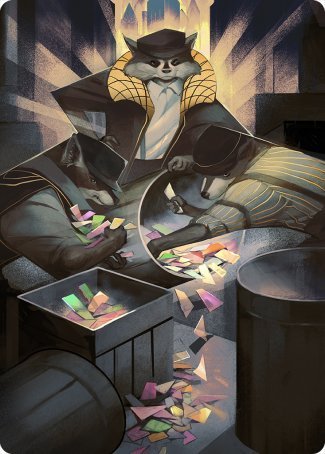 {A} Masked Bandits Art Card [Streets of New Capenna Art Series][ASNC 069]