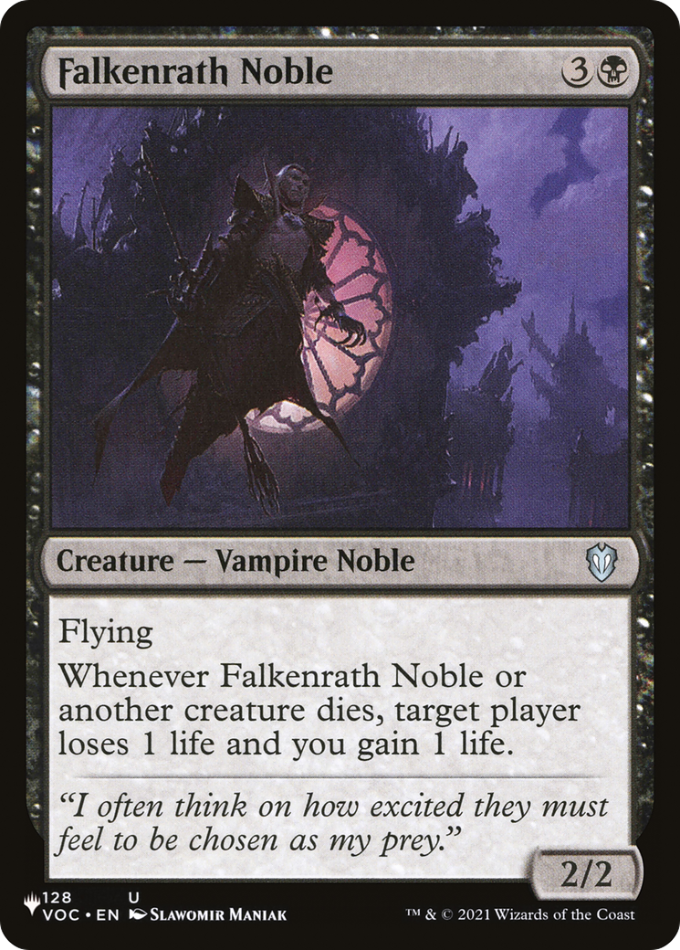 Falkenrath Noble [LIST 128/038]