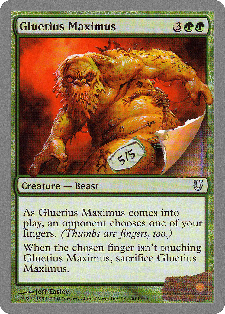 {C} Gluetius Maximus [Unhinged][UNH 098]
