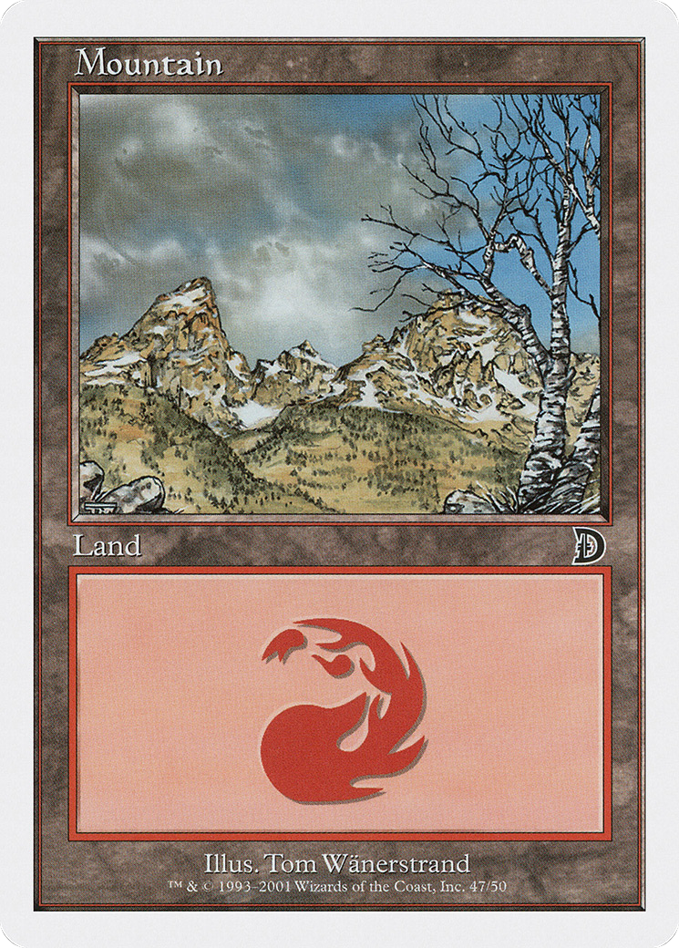 {B}[DKM 047] Mountain (47) [Deckmasters]