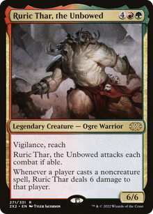 {R} Ruric Thar, the Unbowed [Double Masters 2022][2X2 271]