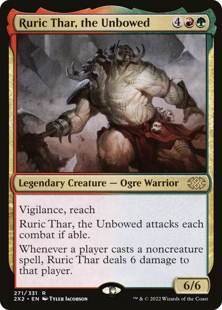 {R} Ruric Thar, the Unbowed [Double Masters 2022][2X2 271]